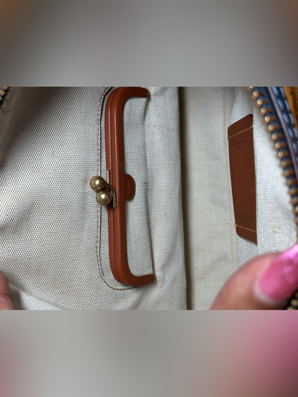✨ Coach 1941 Rogue Satchel - Glovetanned Leather - Style 20315 ✨Denim Colorway - Picture 12 of 13